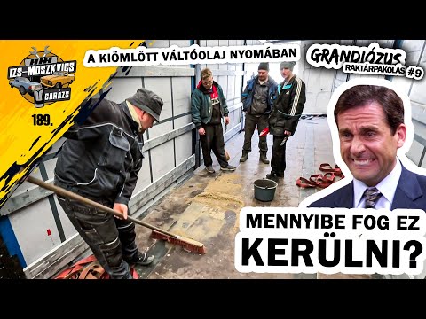 Garázs videó 189. - grandiózus raktár pakolás 9. rész