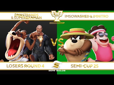 Semi-CUP 2s - DNAStrands & SuperBanMan VS ImSoWashed & ImNitro - Multiversus Tournament