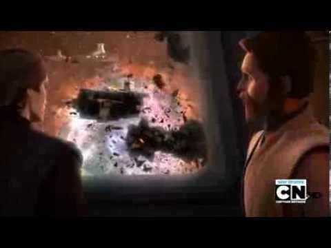 Rhydonium Explosion at Republic Space Station (The Clone Wars)