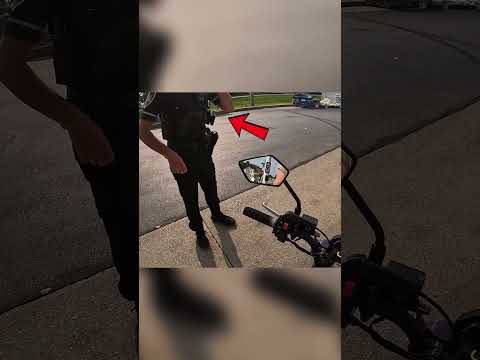 👀 Ha versato benzina davanti alla polizia 😳