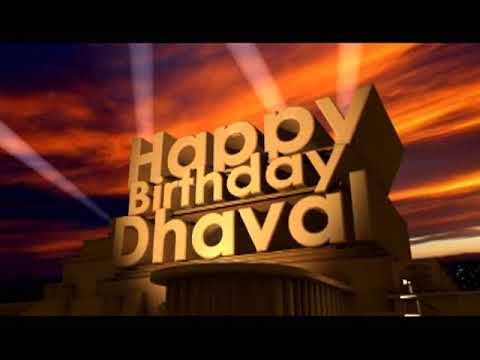 Happy Birthday Dhaval