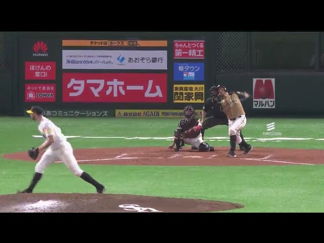 【7回表】流れを変えた!! ファイターズ・レアードの2試合連続ホームラン!! 20117/4/27 H-F