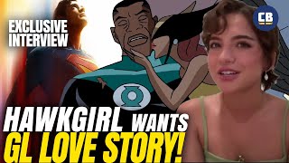 Hawkgirl Wants Green Lantern Romance! Isabela Merced Superman Interview