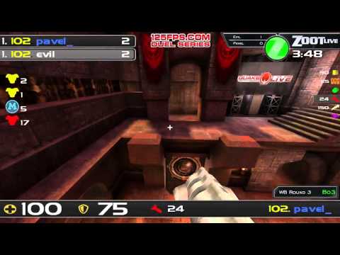 125 FPS Old Maps Cup #1 - WB Round 3 - Pavel vs Evil