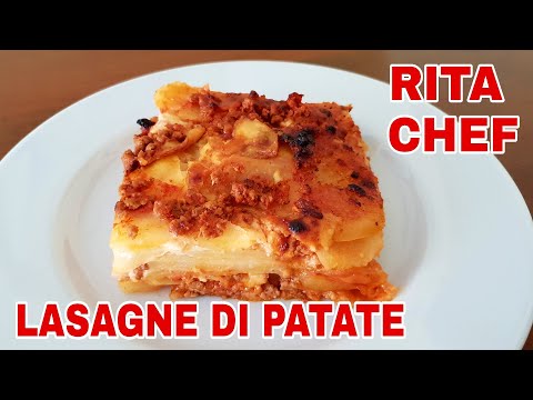 LASAGNE DI PATATE⭐RITA CHEF | Una vera bontà, da provare Assolutamente!