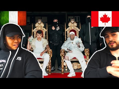 CANADIANS REACT TO ITALIAN RAP - 167GANG - FERRO CALDO (Official Video)