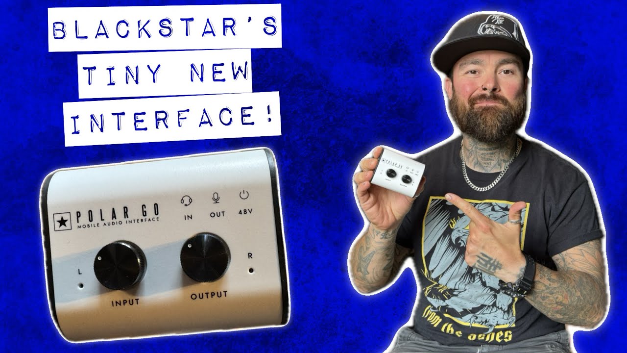 Blackstar Polar Go Mobile Audio Interface Unboxing and Initial Thoughts - YouTube