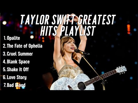 Taylor Swift Playlist 2025 ~ Best & Greatest Hits (Lyrics Video)