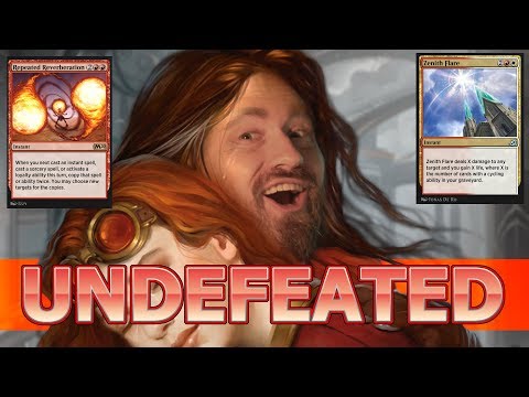 Easy 30 damage... EVERY GAME! Repeated Reverberation Zentih Flare Standard MTG Arena Ranked