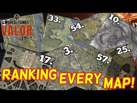 Ranking Every Map in World of Tanks: Valor