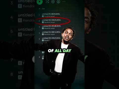 People claiming Kendrick gave Kanye All Day 🤔