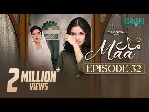 Maa Episode 32 (Subtitles) 5th March 2026 | Aina Asif - Ahmed Rafique - Sunita Marshall | Green TV