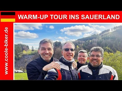 🇩🇪 Warm up Tour ins SAUERLAND - Coole Biker - Motorradfilm - 4K