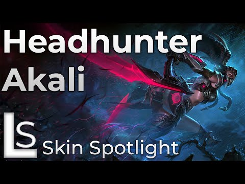 Head Hunter Akali - Skin Spotlight - League of Legends