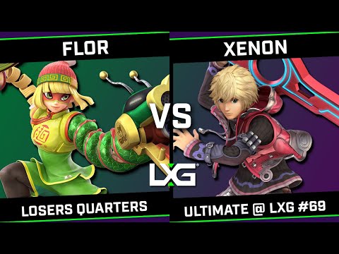 FLOR (Min Min) vs Xenon (Shulk) - Smash Ultimate @ LXG 69