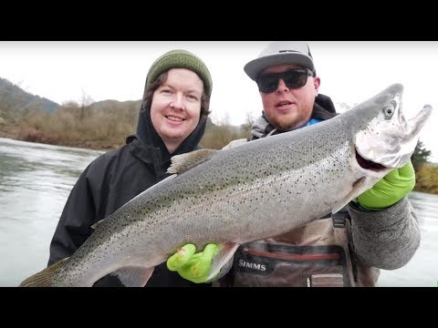 Winter Steelhead Fishing MADNESS! (Bobber Doggin Beads & Bait.)