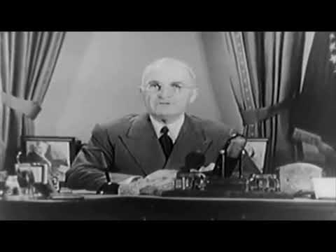 "President Truman Calls Upon The Free World To Arm For Peace!" (1951)