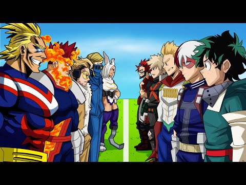 What If Old And New Heroes Fought Each Other In My Hero Academia?