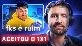 ELE ANALISOU minha TELA e me HUMILHOU... aceitou o 1x1 e o IMPOSSÍVEL ACONTECEU!
