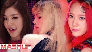 BLACKPINK x RED VELVET x f(x) - Boombayah/Happiness/Rum Pum Pum Pum (MASHUP)