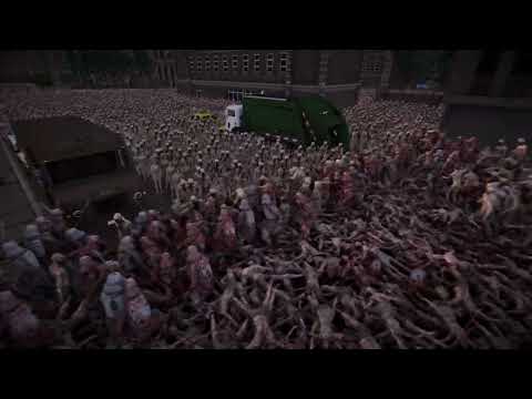 LAST STAND 100,000 Samurai DEFEND THE CITY vs 1,000,000 Zombies - UEBS 2