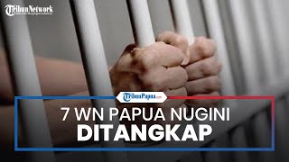 Masuk Tanpa Ijin lewat Laut, 7 WN Papua Nugini Ditangkap Polair Polda Papua di Perairan Jayapura