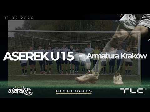 Aserekteam U15 - Armatura Kraków, skrót meczu, Highlights, 11.02.2026