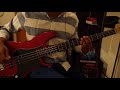 Friendly Fires - Running Away (Bass Cover)