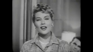 Patti Page - You Don't Know What Love Is 1955 TV