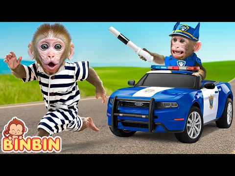 Monkey Binbin Adventure to Rescue Friends Duckling then Take Care Him | MONO BINBIN ESP