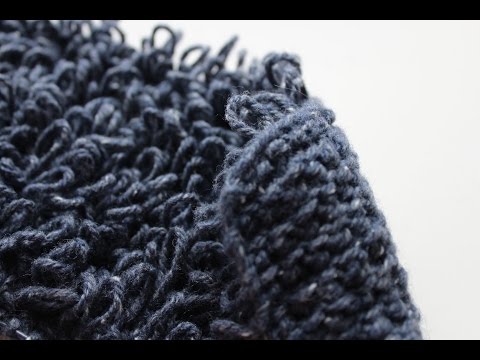 Fluffy Flokati: Strickanleitung Schlingenflor | Easy Tutorial