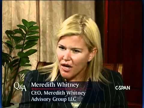 问答：Meredith Whitney，金融分析师