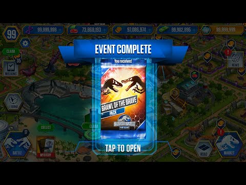 BRAWL OF THE BRAVE PACK | JURASSIC WORLD THE GAME