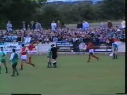 Cliff Hercules nearly puts one past England!
