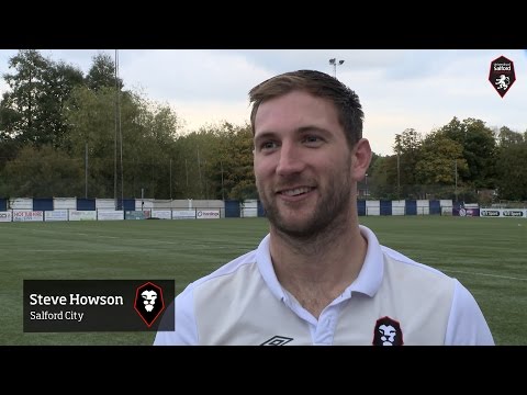 Sutton Coldfield Town 0-2 Salford City - Steve Howson post-match interview 17.10.15