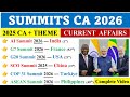 SUMMITS 2026 CURRENT AFFAIRS SUMMIT 2025 SUMMITS VENUE THEME 2026 CURRENT AFFAIRS Indopath