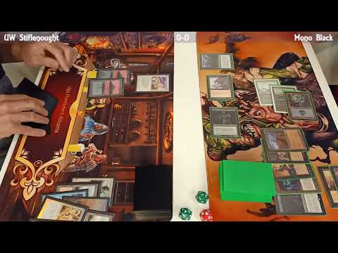 Premodern: UW Stiflenought vs Mono Black // Liga Alicantina 2022 Ronda 2 (Jornada 15)