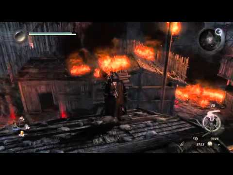 Nioh alpha demo dark souls like ps 4 gameplay part 2 level up (ca va saigner) Boss 1/2