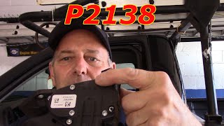2009 Chevy Silverado P2138 Accelerator Pedal Position