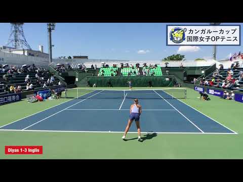 【ITF岐阜/SF】Z. Diyas(カザフスタン) 対 M. Inglis(オーストラリア) 2019 カンガルーカップ 準決勝
