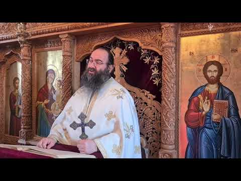 Ieromonahul Macarie Banu - Predică la Evanghelia zilei (28 ianuarie 2022)