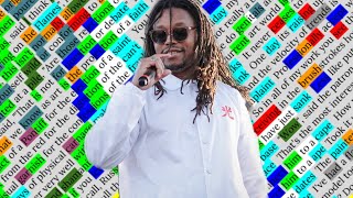 Lupe Fiasco, MS. MURAL | Rhyme Scheme Highlighted