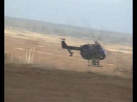 BO105 PAH 1(Panzerabwehrhubschrauber) in der Oberlausitz 2004