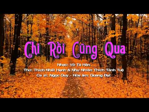 Chi rồi cũng qua - Ngọc Quy