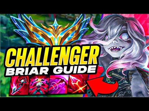 HOW TO PLAY BRIAR AND CARRY! RANK 1 CHALLENGER JUNGLE GUIDE |  TIPS AND TRICKS!