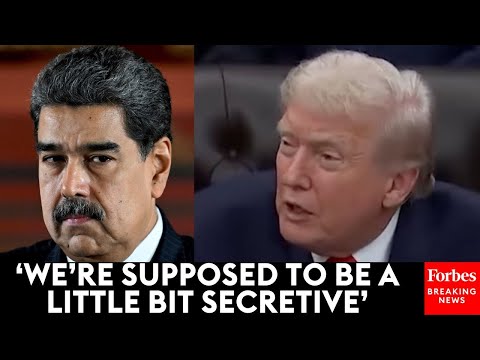 Video | 'It Wouldn't Be Very Smart For Me To Tell': Trump Asked If Plans To Seize More Venezuelan Oil Assets