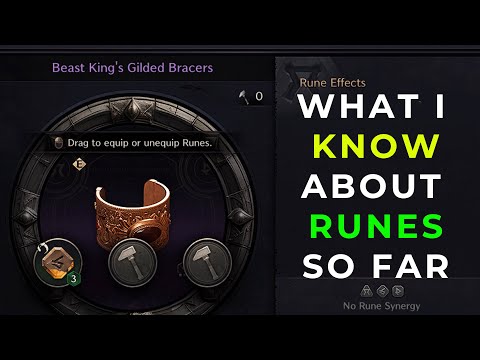 What I know about the runes system so far in Throne and Liberty