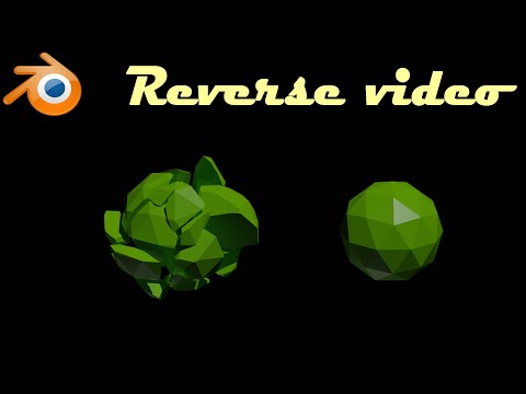 How to reverse video in Blender - 189