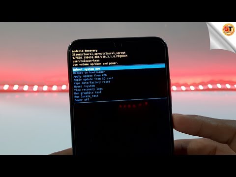 Hard Reset Xiaomi Mi A3