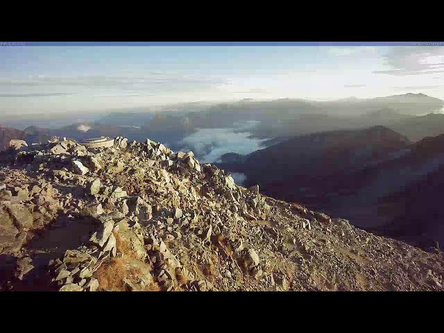 立山山頂 南ライブカメラ 槍穂高・富士山を望む